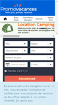 Mobile Screenshot of camping.promovacances.com